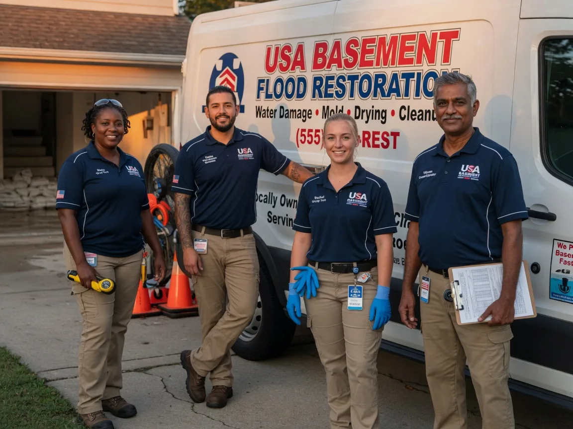 Basement Flood Cleanup company in Desoto, TX