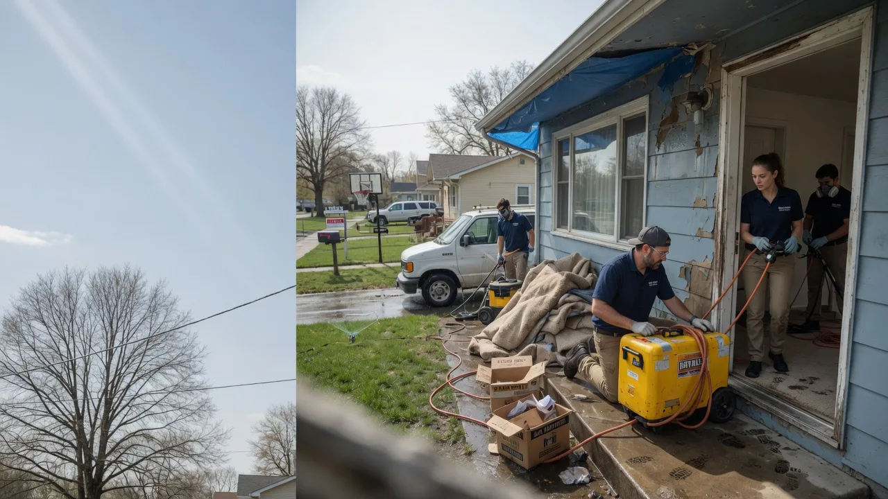 Basement Flood Cleanup in Desoto, TX near me